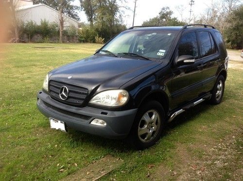 ** 2003 mercedes ml320 black  ** cold ac hot heat ~**