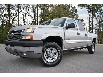 2005 chevrolet silverado 2500hd crew cab 4x4 lt3 diesel