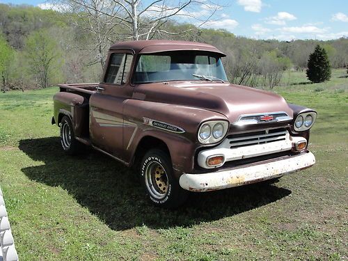 1959 chevrolet c-10 short bed.