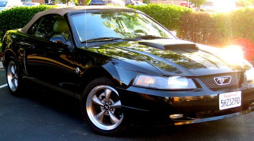 2004 ford mustang convertible gt 40th anniversary edition 5 speed standard