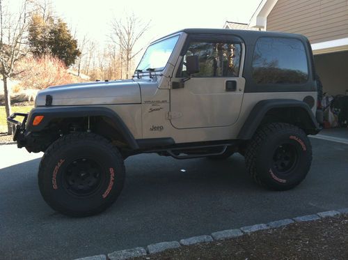 2001 jeep wrangler sport sport utility 2-door 4.0l