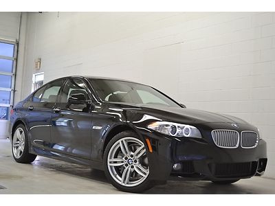 Great lease/buy! 13 bmw 550xi m sport driver assistance cold weather moonroof