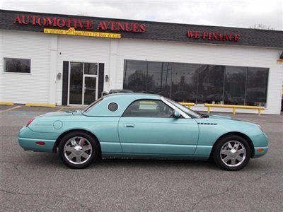 2002 ford thunderbird hardtop convertible runs great gorgeous best price!