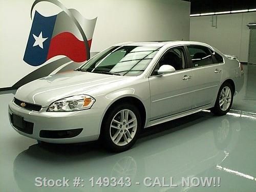 2013 chevy impala ltz htd leather sunroof spoiler 14k! texas direct auto