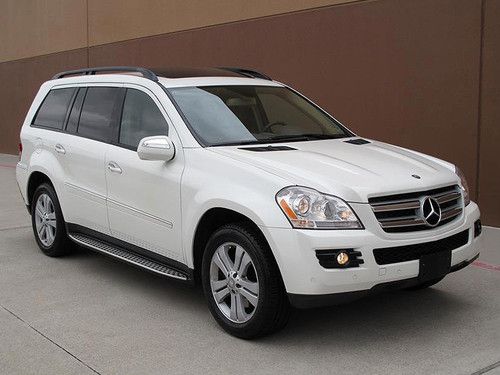 09 mercedes benz gl450 4 matic 4.6l dual moonroof nav camera 1ownr 19"