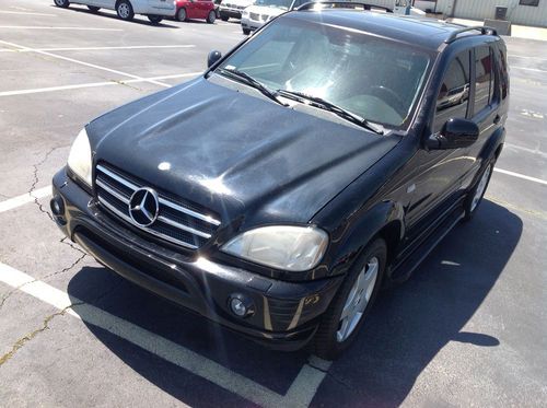 2001 mercedes-benz ml55 amg sport utility 4-door 5.5l