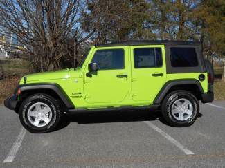 2013 jeep wrangler unlimited 4wd 4x4 4dr sport new convertible