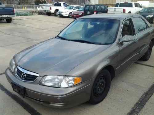 2001 mazda 626 lx sedan 4-door 2.0l