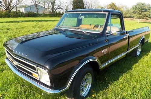 1967 chevy c-10 custom pickup truck  68 69 70 71 72 must see rust free