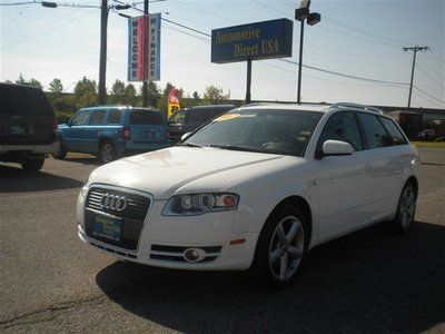 07 navigation navi sunroof leather white wagon inspected warranty - we finance