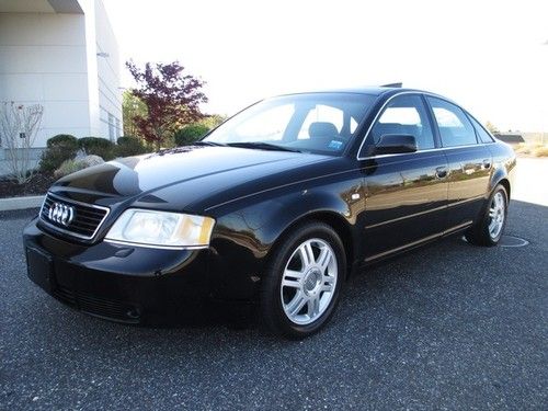 2001 audi a6 2.7t quattro black on black loaded super clean