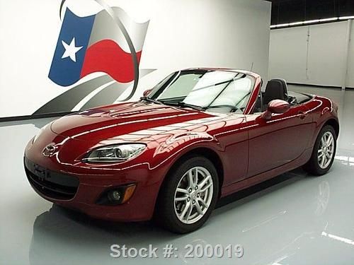 2009 mazda mx-5 miata sport convertible 5-speed 38k mi texas direct auto