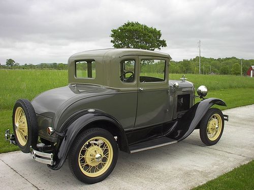 1930 model a coupe fully restored ready to drive or show