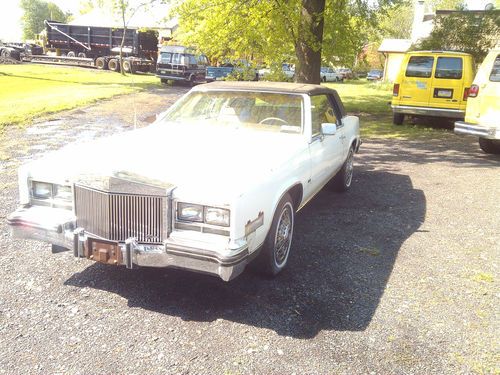 1985 cadillac eldorado cabriolet coupe 2-door 4.1l