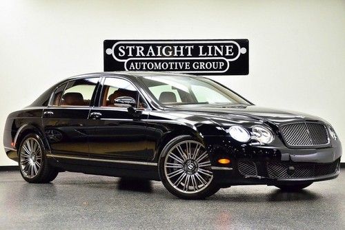 2009 bentley continental flying spur speed black