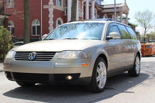 2005 volkswagen passat wagon gls tdi turbo diesel no reserve leather sunroof