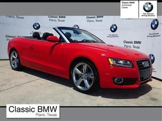 11 audi a5 cabriolet-38k miles - super clean