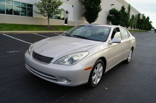 No reserve 2006 lexus es 330 sunroof wood trim heated leather seats