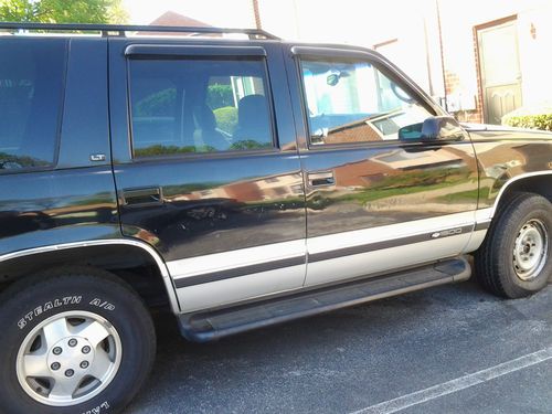 1997 chevrolet tahoe lt sport utility 4-door 5.7l