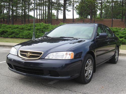 1999 acura 3.2 tl v6 4-door sedan blue with tan interior. super clean. one owner