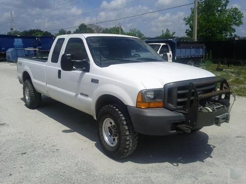 1999 ford f-250 sd xl supercab swb 4wd 7.3l v8 turbo diesel