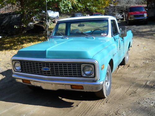 Original low mileage 1971 chevrolet pick up truck