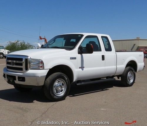 2006 ford f250 xlt 4x4 ext cab pickup truck 6.0l diesel a/t cold a/c