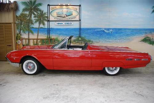 62 ford thunderbird roadster * loaded * " gorgeous "