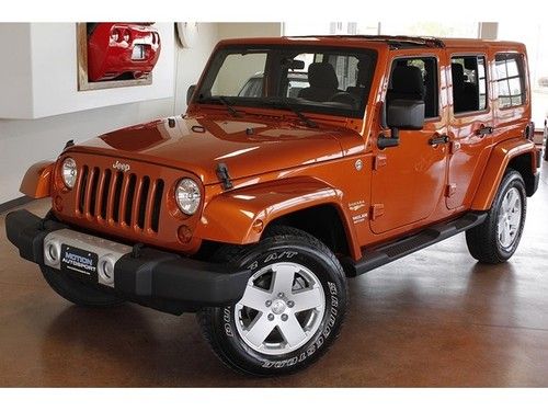 2011 jeep wrangler unlimited sahara automatic 4-door suv