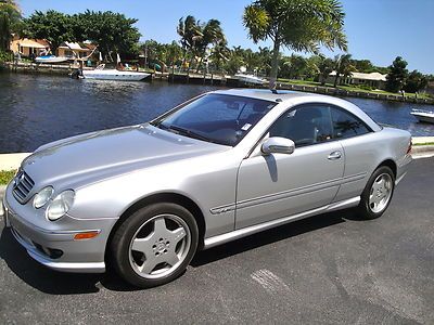 02 mercedes cl600*71k*ultimate ride*x-sharp*srvcd*clean carfax*nav*florida nice