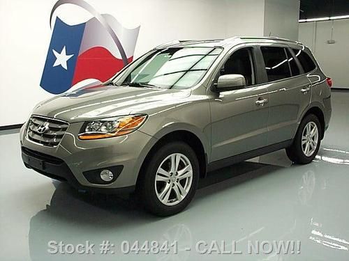 2011 hyundai santa fe ltd awd htd leather sunroof 38k! texas direct auto