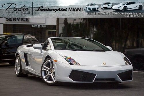 2013 lamborghini gallardo lp550-2 spyder