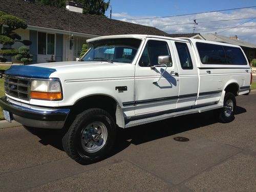 1993 ford f-250 xlt extended cab diesel 5 speed 4x4