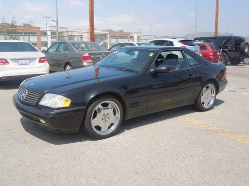 1999 mercedes benz 500sl roadster bose premium sound amg chrome both tops xenons