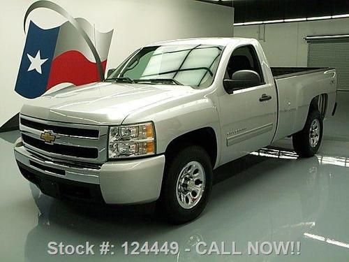 2011 chevy silverado lt regular cab 4x4 long bed 6k mi! texas direct auto