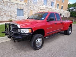 2005 ram 3500 dually 4x4 quad cab slt 5.9l cummins turbo diesel auto tow package