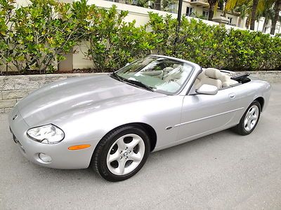 02 jaguar xk8 convertible*gorgeous*70k*no smoker*x-nice in&amp;out*new car trade*fla