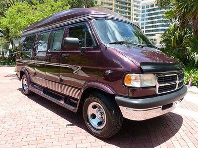 Extra nice 1997 ram van b2500 extended 5.9 liter,  hi top conversion by sherrod