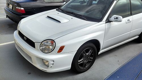 Fully built 2003 aspen white subaru wrx/sti low miles