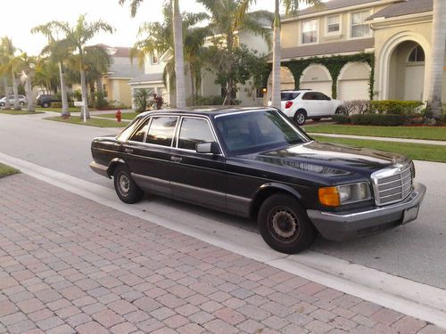 1983 mercedes 380 sel parts car