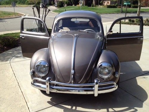 1956 vw beetle restored