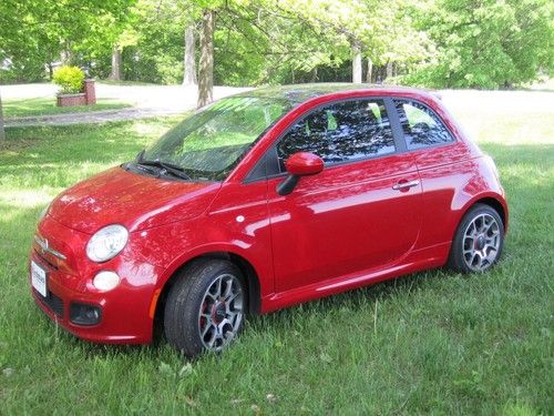 2012 fiat 500 sport hatchback 2-door 1.4l