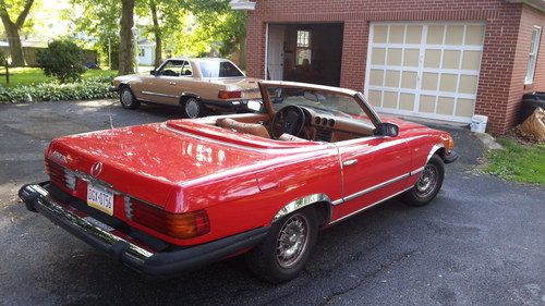 1977 Mercedes-Benz 450SL Convertible 2-Door 4.5L, image 2