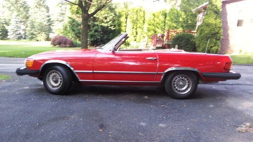 1977 Mercedes-Benz 450SL Convertible 2-Door 4.5L, image 4