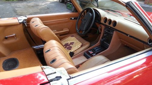 1977 Mercedes-Benz 450SL Convertible 2-Door 4.5L, image 7