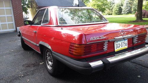 1977 Mercedes-Benz 450SL Convertible 2-Door 4.5L, image 16