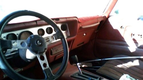 Black / red interior, all original paint &amp; body, project car