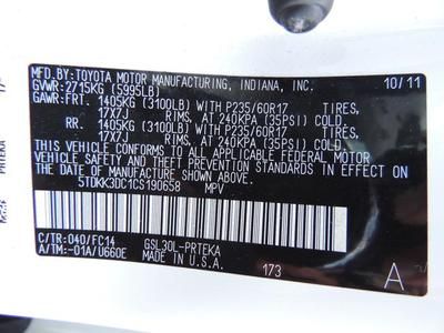 2012 Toyota Sienna LE Certified 3.5L Clean Car Fax We Finance, image 20