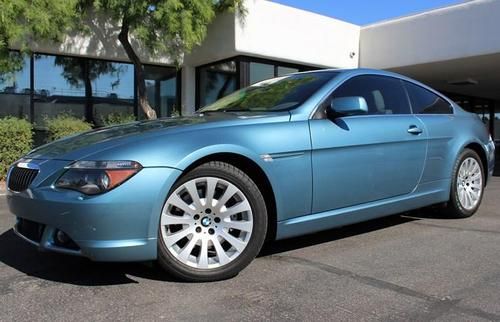 2004 bmw 6 series 645ci coupe - navigation / sunroof