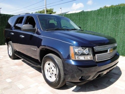 07 chevy tahoe ls very clean loaded florida suv leather 5.3l v8 lt gmc yukon slt